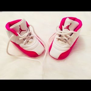 Jordan’s 3c pink and white